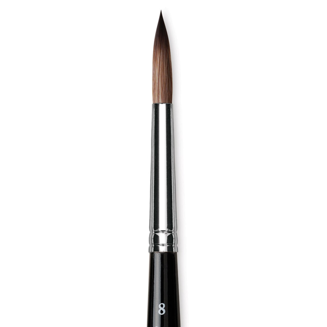 Da Vinci Casaneo Synthetic Squirrel Watercolor Brush - Round, Size 8, Xtra Short Handle